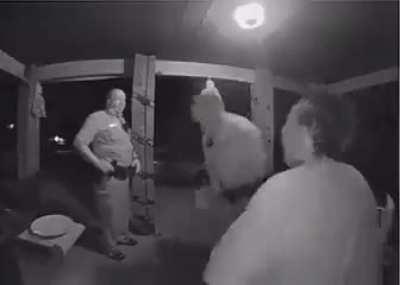 Risky joke with the cops