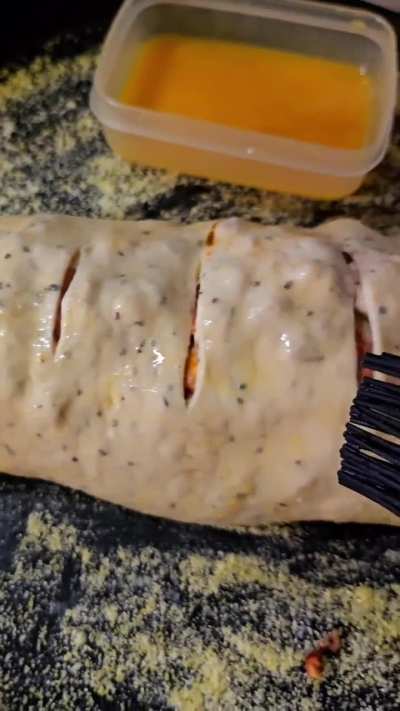 Chickenroni Stromboli