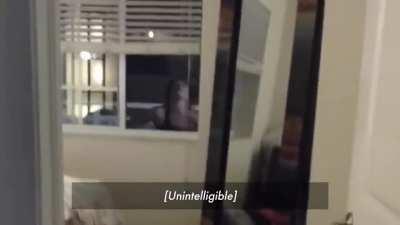 Methany looks like a zombie and scares the neighbors