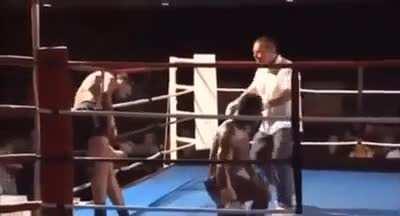 Зрелищный нокаут