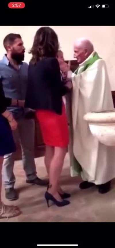 I’m not Christian but I can bet every dollar I got that this NOT normal