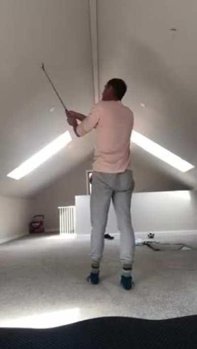 WCGW golfing indoors