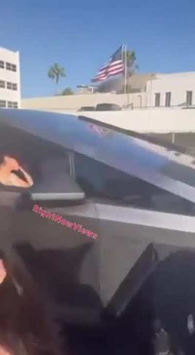 Another angle of the Trump Rally