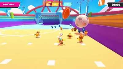 Absolutely rocketed that football