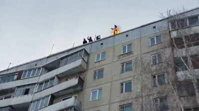 He almost kill himself..