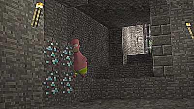 patrick simpson finds diamonds for the first time