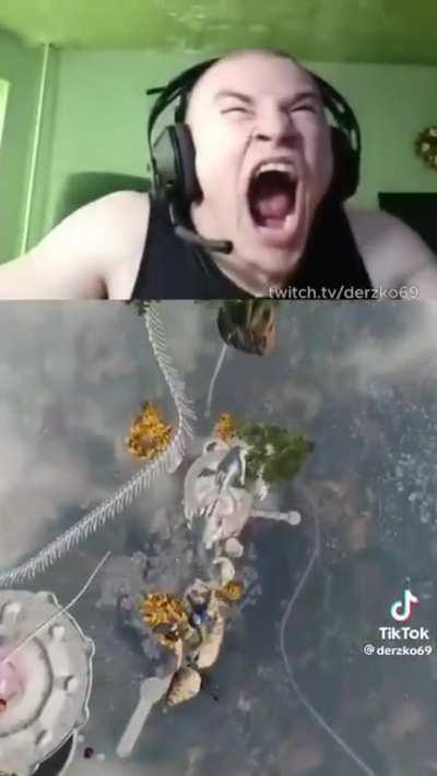 Bro screamed in the 5th dimension💀