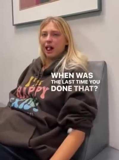 She's asking the important question