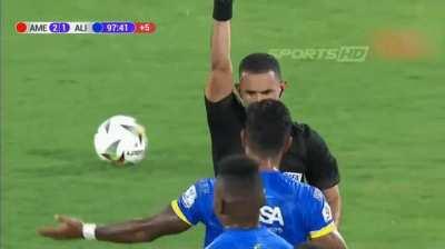 Yellow card for ... YOU!