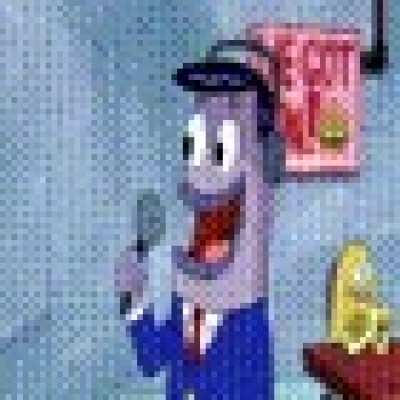 why spucn bab in a hypercompressed GIF of the entire SpongeBob movie
