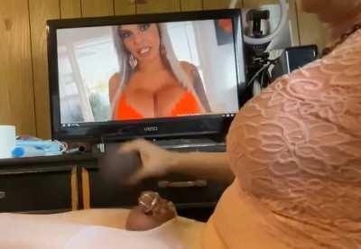 Bust-gasm in cage for BNWO 