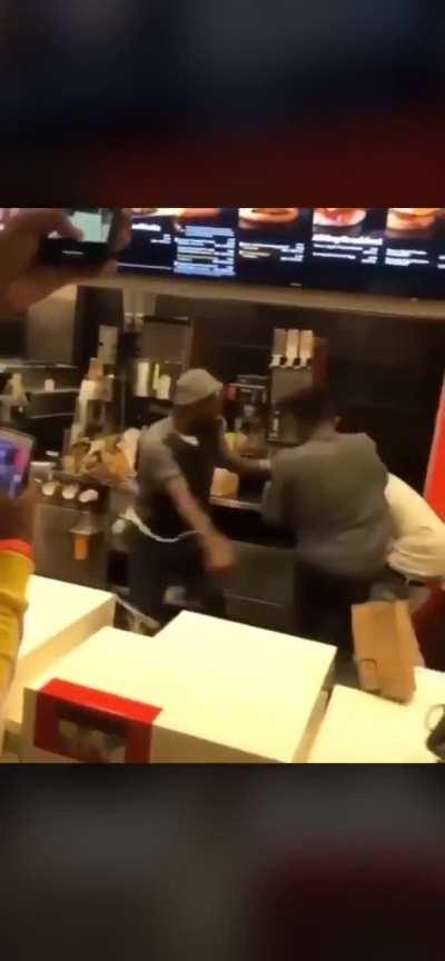 McDonald’s is giving more then just cold fries 🤜