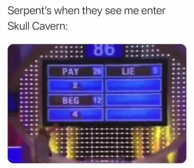 Must’ve offended them somehow