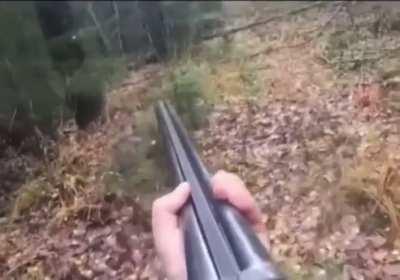 Do you guys have a backup plan? I’ll bet this dude went out for birds and found himself a bear.