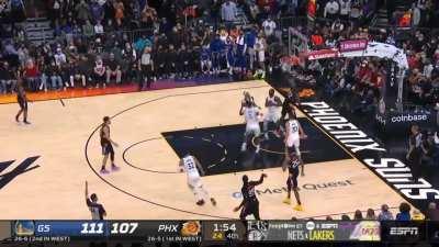 [Highlight] Otto Porter Jr steps up in the clutch knocking down back to back to back clutch jump shots to lead the Warriors to victory.