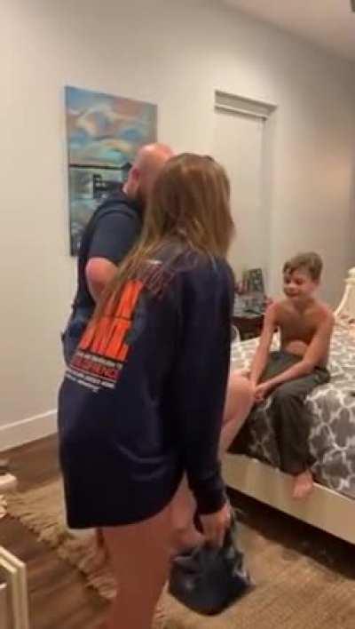 Dad trying to prove a point to his daughter