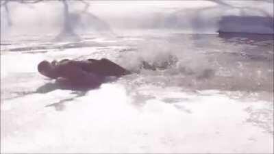 How to Self-Rescue in the Event you Fall Through Frozen Ice