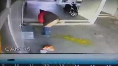 I see your mailman and raise you this shamelessly casual guy.