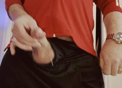 Married Dad’s Post Soccer Game Cum Spray 