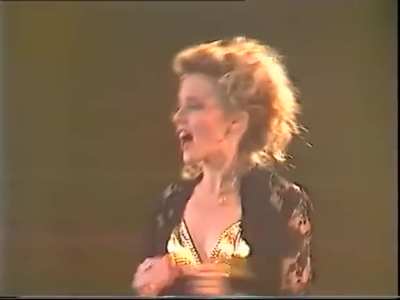 Kylie Minogue doing the 