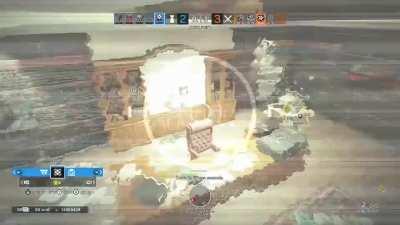 Use echos drone to stop someone from planting and don’t push when it’s a 1v1