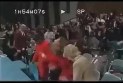 Filled by the holy spirit, I guess