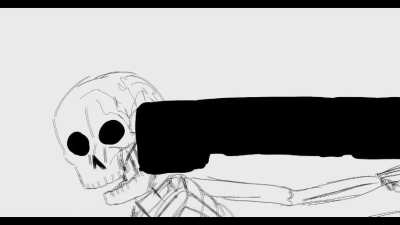 how glitchtale would have ended if Murder!Sans came: