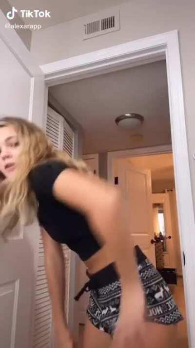 Bend over and throw it back