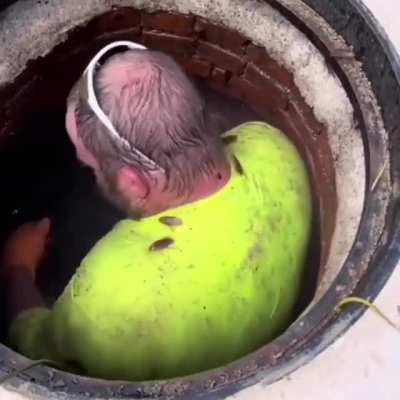 Men in all history muster the strength to do jobs like this (and worse, and more fatal) yet somehow feminists deemed cleaning & cooking as oppression?