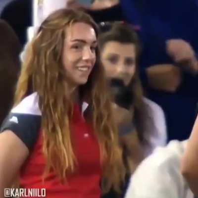 Usain Bolt being awesome and treating staff with respect