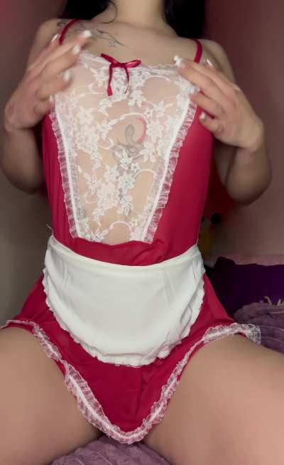 My Christmas version of goth girl