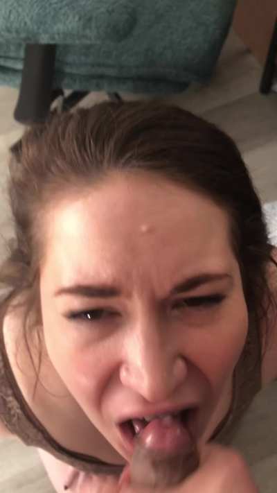 I eat cum whenever I’m needed. Even while working!