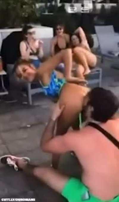 pools brings out the best party girls