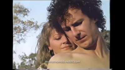 Tina Bursill Squeezes a Naked Man’s Balls From Behind in Afraid To Dance (1989)