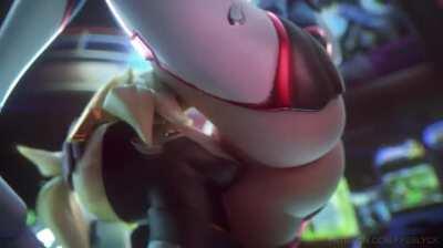 Mercy go under D.va (FpsBlyck) [Overwatch]