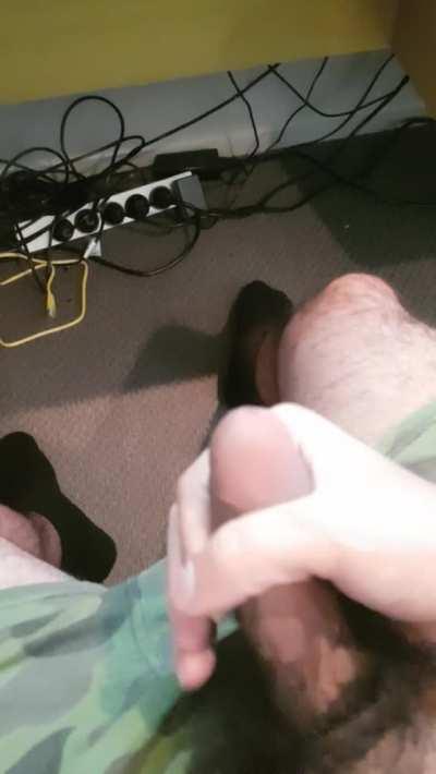 bored and being handsy