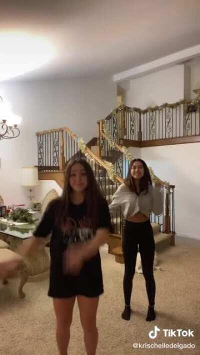 Krischelle & friend dance #1