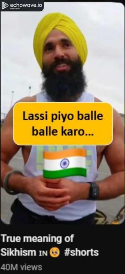 True meaning of Sikhism o😍👆❤️‍🔥✨✨🎀🎀