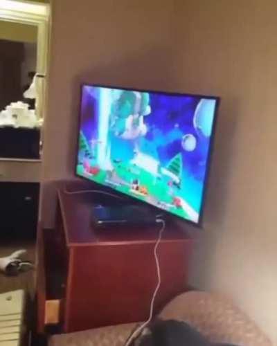 X playin Smash BROS 🧐