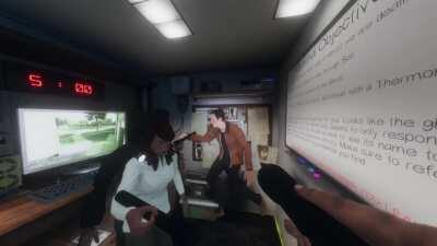 (NOISE WARNING) My friends and I picked up the game for the first time. One of my friends mics started peaking constantly, turned out pretty good all things considered