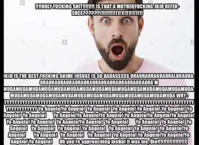 Evren aslında jojo referansı