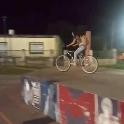 HMC as I ride this bike