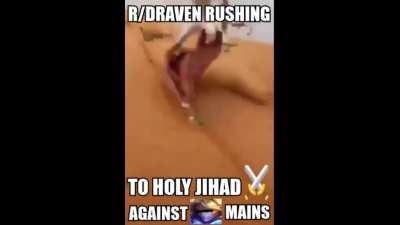 Great Allah☝️ may you grant us🤗 eternal glory💪🌟 in our conquest⚔️ of r/ez****mains 🤢👎 Inshallah🙏