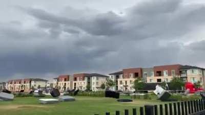 People brought air mattresses to sit on for Movie Night at this park in Colorado. Should have brought lube instead, because Mother Nature fucked them.