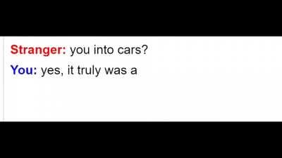 Who here likes Cars?