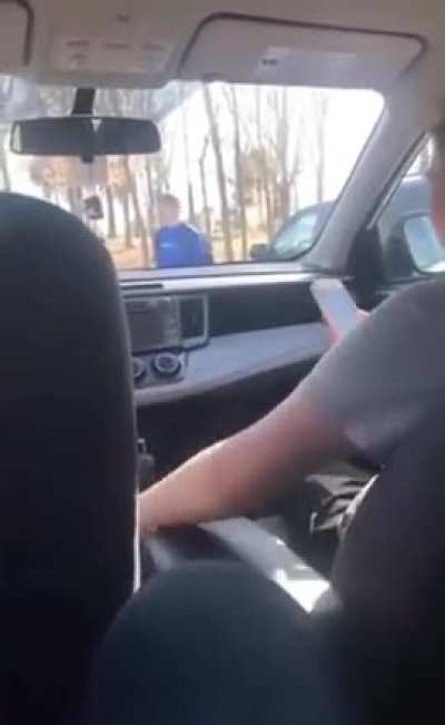 sneaking into friend's car