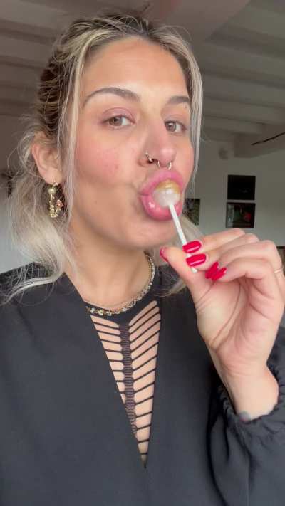 Licking balls like I like lolipops