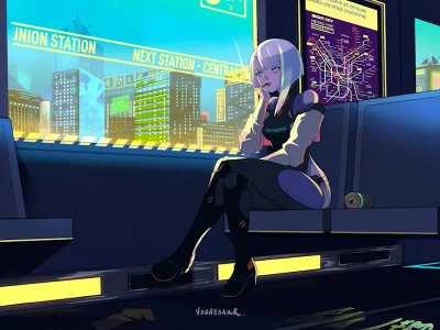 [A] Drawing & Animating Lucy from Cyberpunk Edgerunners