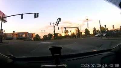 Red light runner almost t-boned me