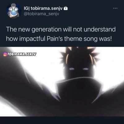 This world shall know....great themes. All the Pain scenes are great, but this music just adds another element to them.